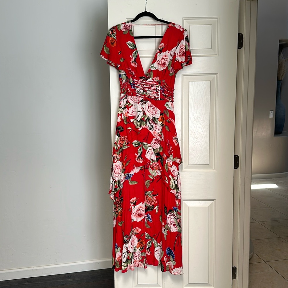 Floral Maxi. Brand AFRM. Size S.